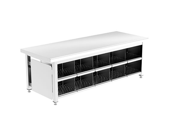  Steel Shoe Table 